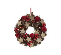 Britesta Couronne de Noël sans fil 20 LED / 28 cm