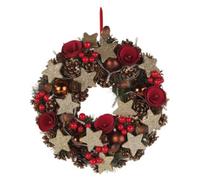 Couronne de Noël sans fil 20 LED / 28 cm Britesta