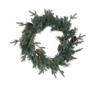 Couronne de Noël Verte 60 cm Synthétique pour Utilisation Intérieure Kamerun