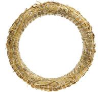 Couronne de paille 20/4cm Set de 10 - Couronnes brutes pour l'Avent, la Toussaint et la décoration