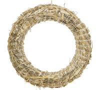 Couronne de paille 25cm anneau décoratif Couronne naturelle pour DIY 10 pcs