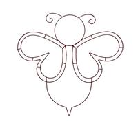 Couronne de Pâques | Couronne de lapin ou d'abeille en métal pour projet floral, projet d'artisanat intérieur ou extérieur, vacances, fournitures de décoration à suspendre pour chambre à coucher