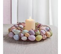 Couronne de Pâques de 33cm avec Bougie TruGlow®