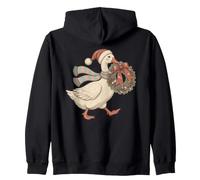 Couronne de Père Noël en Forme d'oie Festive Sweat à Capuche