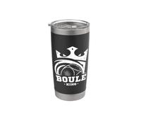 Couronne de pétanque pour boules de pétanque Gobelet isotherme en acier inoxydable double paroi
