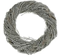 Couronne de pin naturelle Couronne décorative Shabby Chic Ø40cm Décoration d'hiver Couronne de table Couronne de l'Avent