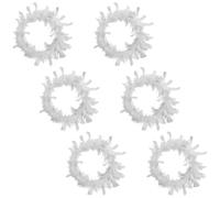 Couronne de plumes - Bandeau de fleurs LED accrocheur - Couronne de cheveux avec plusieurs modes clignotants pour s'amuser en famille