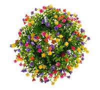 Couronne de Porte en Plastique, Décoration de Fleur Réaliste pour Noël | Aspect Solide, Détails Vivants, pour Murs, Entrée, Chambre et Porche, Fêtes Traditionnelles