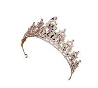 Couronne de princesse for enfants, diadème en cristal, accessoires for cheveux de filles(Color 1)