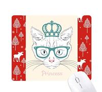 couronne de princesse sunglass chat blanc la souris noël woods - forêt