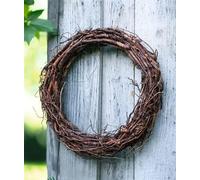 Couronne de racines "Pin" Ø 35 cm, couronne décorative en racines de pin, naturel, couronne murale, couronne de porte, couronne de table