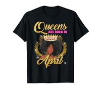 Couronne de Reine Afro Diva mélanine Noire pour Femme T-Shirt