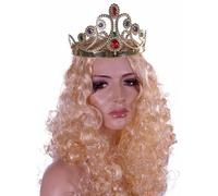 Couronne de reine - PTIT CLOWN - Or et pierres en couleurs - Accessoire de mode