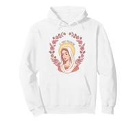 Couronne de Rose Sainte-Madeleine Halo icône chrétienne Sweat à Capuche