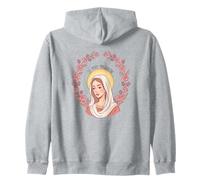 Couronne de Rose Sainte-Madeleine Halo icône chrétienne Sweat à Capuche