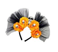 Couronne de roses mexicaines - Serre-tête - Squelette - Pour Halloween - Dias Des Los Muerto - Fête costumée