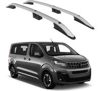 COURONNE DE ROULEAU DE TOIT TURTLE OPEL ZAFIRA LIFE Mk3 2019 2020 2021 2022 2023 2024 (SWB) , Argent