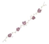 Couronne de Tête pour Garçon et Filles en Tissu, Fleurs Vivantes | Réutilisable et Confortable Toute la Journée, pour Filles D’honneur, Photos, Voyages, Tenue Assortie