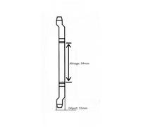 Couronne De Transmission Charvin Pour Peugeot 103 42 Dents Pas 415 Ø94 Neuf