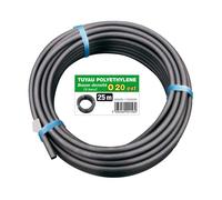 Couronne de tuyau d'arrosage enterré - PE BD - 6 bars - Ø20 mm - 25 m - Résistant aux UV - Installation facile