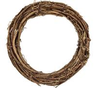 Couronne de vigne décorative Nature Ø20cm Couronne de porte Automne 4er Set