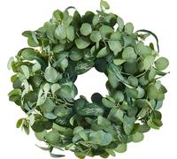 Couronne décorative 66,04 cm Couronne d'eucalyptus Couronne saisonnière Couronne de porte Toute l'année