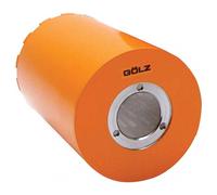 Couronne diamant bride 3 trous béton, béton armé DM60 gamme technique - Ø 112 mm - GOLZ - D5304043112