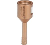 Couronne diamantée pour meuleuse Ø 8 mm. Raccord fileté M14. Coupe à sec