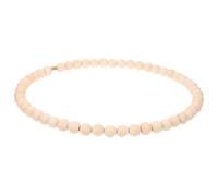 Couronne DIY en Perles de Bois, Anneau Fer 30cm pour Décoration | Style Attrape Rêve, Usage Halloween et Noël, Toucher Confortable, Structure Robuste, Couleur Kaki
