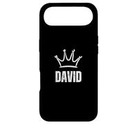 Couronne du Roi David - Prénom personnalisé Anniversaire #1 Gagnant Coque pour iPhone Air