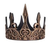 Couronne Du Roi Royal - Couronne Du Roi Médiéval | Tiara Halloween Royal Headswear | Accessoire De Costumes De Robe Médiévale Pour Bal, Mariage, Halloween Et Cosplay | Accessoire De Costume Élégant Po
