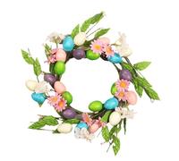 Couronne d'œufs de Pâques, couronne de porte de Pâques, guirlande de Pâques décorative, couronne de porte de printemps, décoration créative pour la maison Malls Company