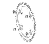 Couronne Ekar 44D 13V CP545 CAMPAGNOLO Pédalier