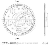 Couronne En Acier Supersprox Por Aprilia 525 X 47