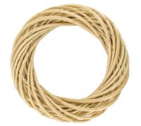 MegaCrea DIY Couronne en Osier Naturel 20 x 4 cm