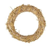 Couronne en paille, nature, non - soudée, 40 cm ø