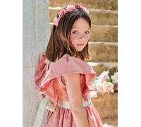 Couronne fleurs rose blush blush TU