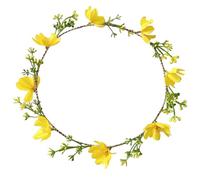Couronne florale élastique à la mode, bandeau à fleurs pour festivals, fêtes et célébrations
