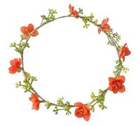 Couronne florale élastique à la mode, bandeau à fleurs pour festivals, fêtes et célébrations