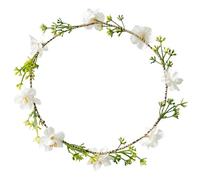 Couronne florale élastique pour cheveux, accessoire pour festival, mariage et événement spécial