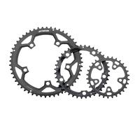 COURONNE FSA BCD 130 MM 5 TROUS 50 DENTS ALUMINIUM NOIR POUR VÉLO DE ROUTE 11...