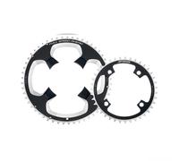 COURONNE FSA POWERBOX SL-K 110 MM ABS 4 TROUS 39 DENTS NOIR ARGENT 2X11V