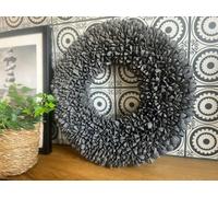 Couronne GRAU Couronne de porte Couronne murale 40 cm Ø
