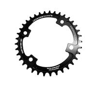COURONNE LEONARDI RACING 36T 1X11/12V SHIMANO GRX NOIR BCD 110 4 TROUS DAISY