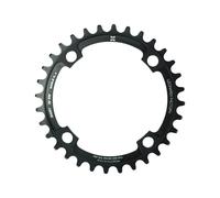 COURONNE LEONARDI RACING DAISY BCD 104 4 TROUS 1X 11/12V 32 DENTS NOIRES