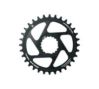COURONNE LEONARDI RACING GECKO CANNONDALE DM 1X 11/12V 34D NOIR 2MM