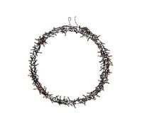 Couronne Lumineuse avec 400 LEDs, Ø 48 cm, Blanc Chaud, IP44, Couronne de