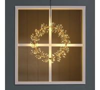 Couronne Lumineuse d’Extérieur Étoile Filante Dorée de 25 cm