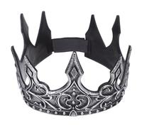 Couronne Majestueuse Roi Médiévale Coiffe Fête Halloween Homme