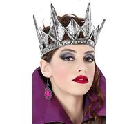 Couronne Médiévale Latex Argent